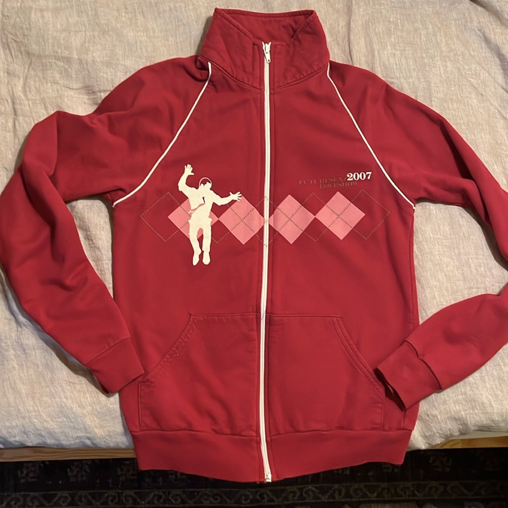 Justin Timberlake Zip Up Sweatshirt from 2007 Future/Sex/Love/Show Tour
